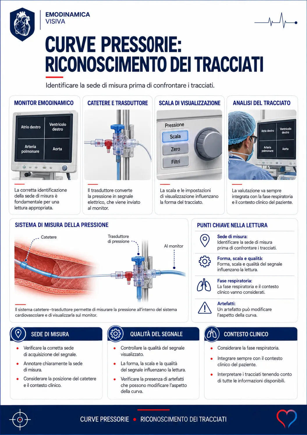 Curve pressorie: riconoscimento dei tracciati