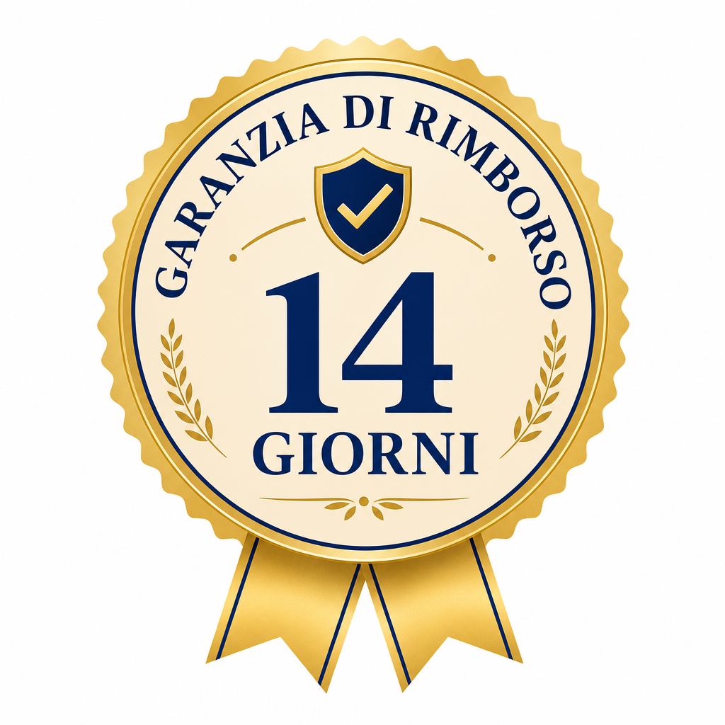 Sigillo di garanzia di rimborso di 14 giorni